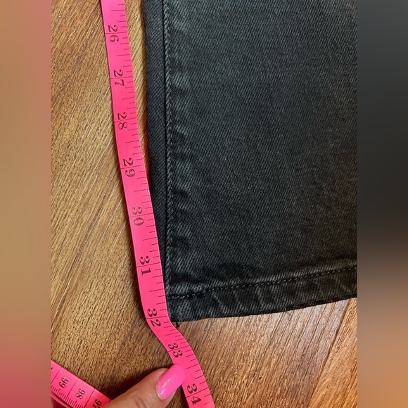 Forever 21 Black Wide Leg Flare Jeans size 25 - Picture 7 of 8